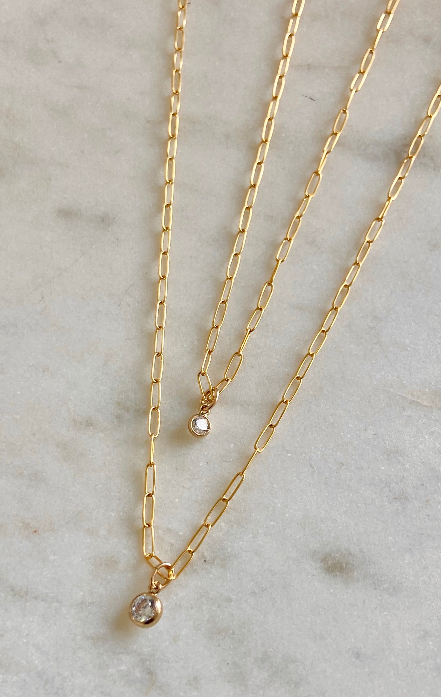 Crystal Dangle Necklace
