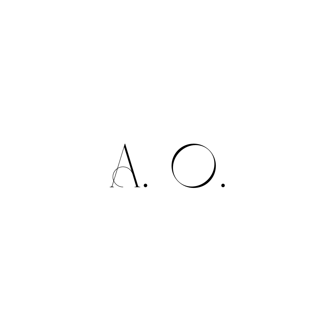 A. O.