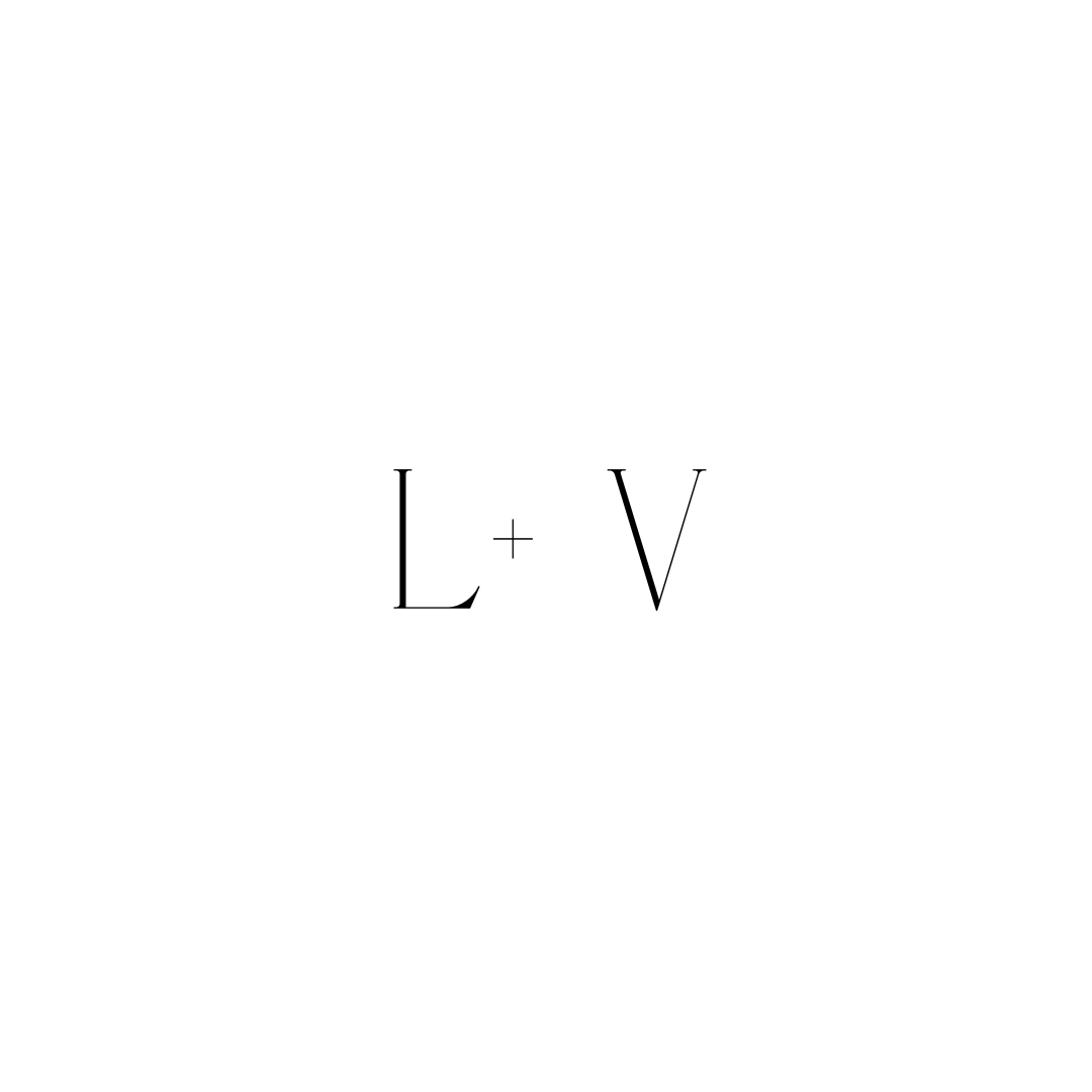 L + V