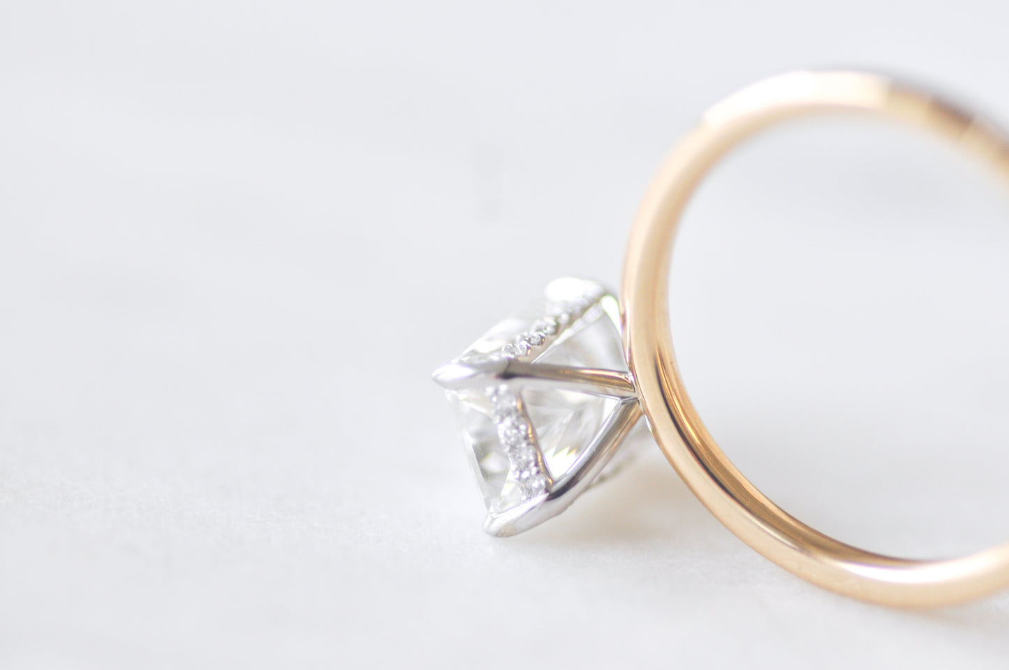Radiant Engagement Ring