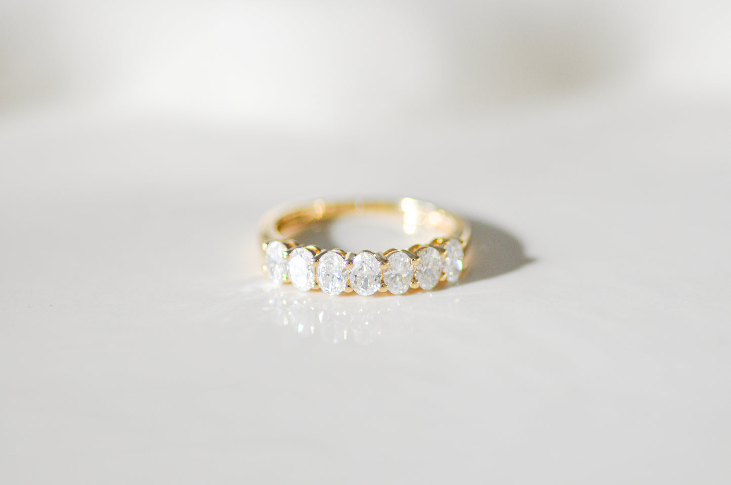 Oval Anniversary Band