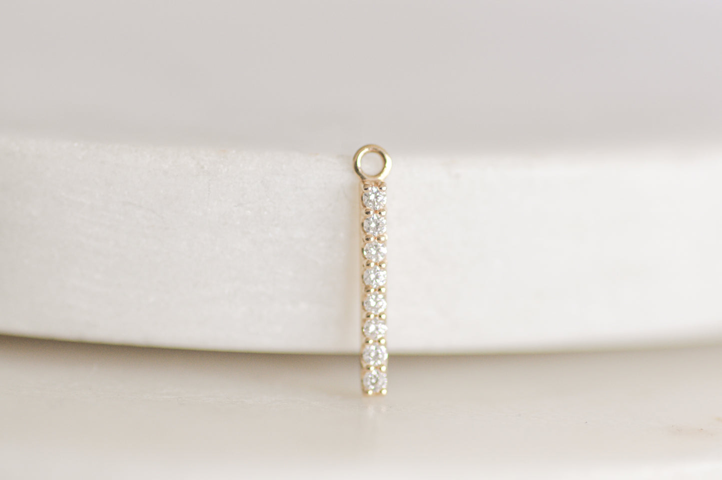 Diamond Bar Charm