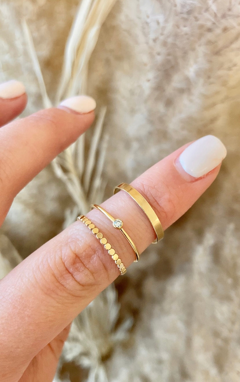 Thick Stackable Ring