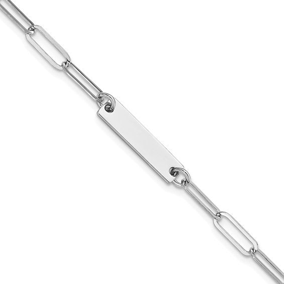Silver Bar Bracelet