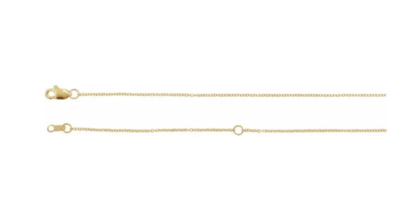 Skinny Cable Link Chain