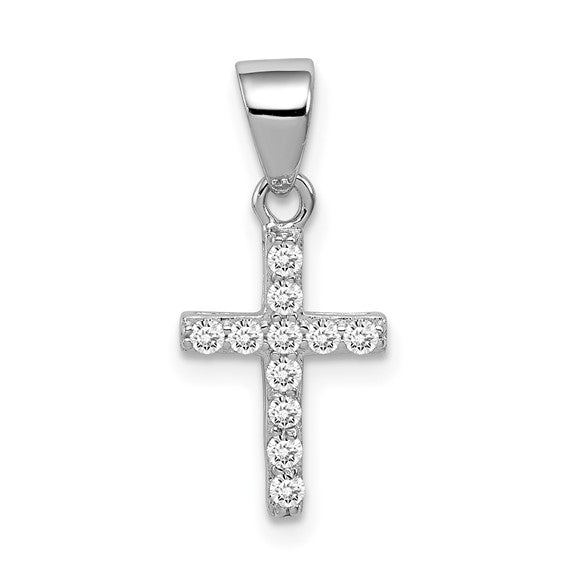 Crystal Cross Charm