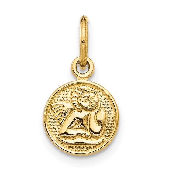 Mini 14k Angel Charm