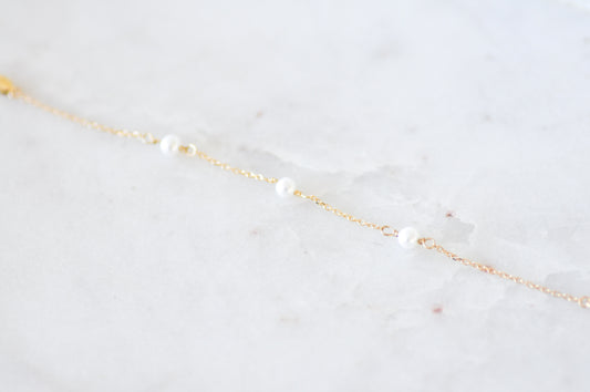Pearl Station Bracelet