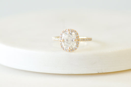 Cushion Engagement Ring