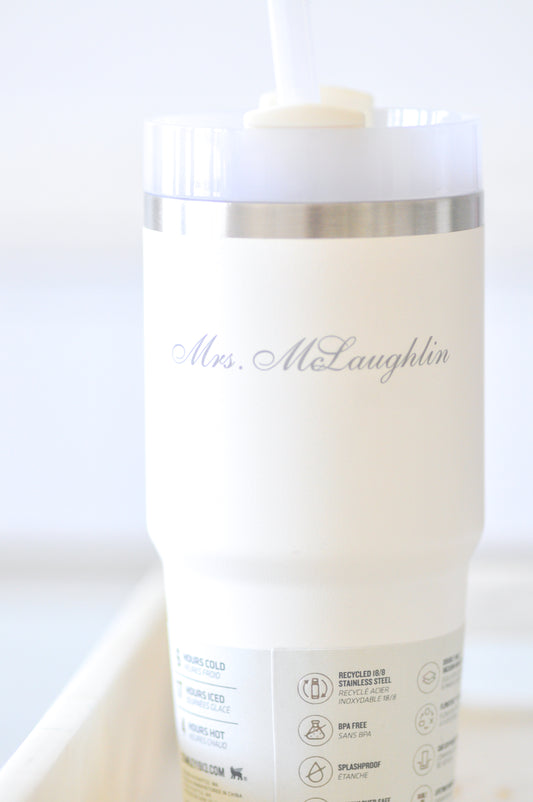 Custom Engraved Tumbler