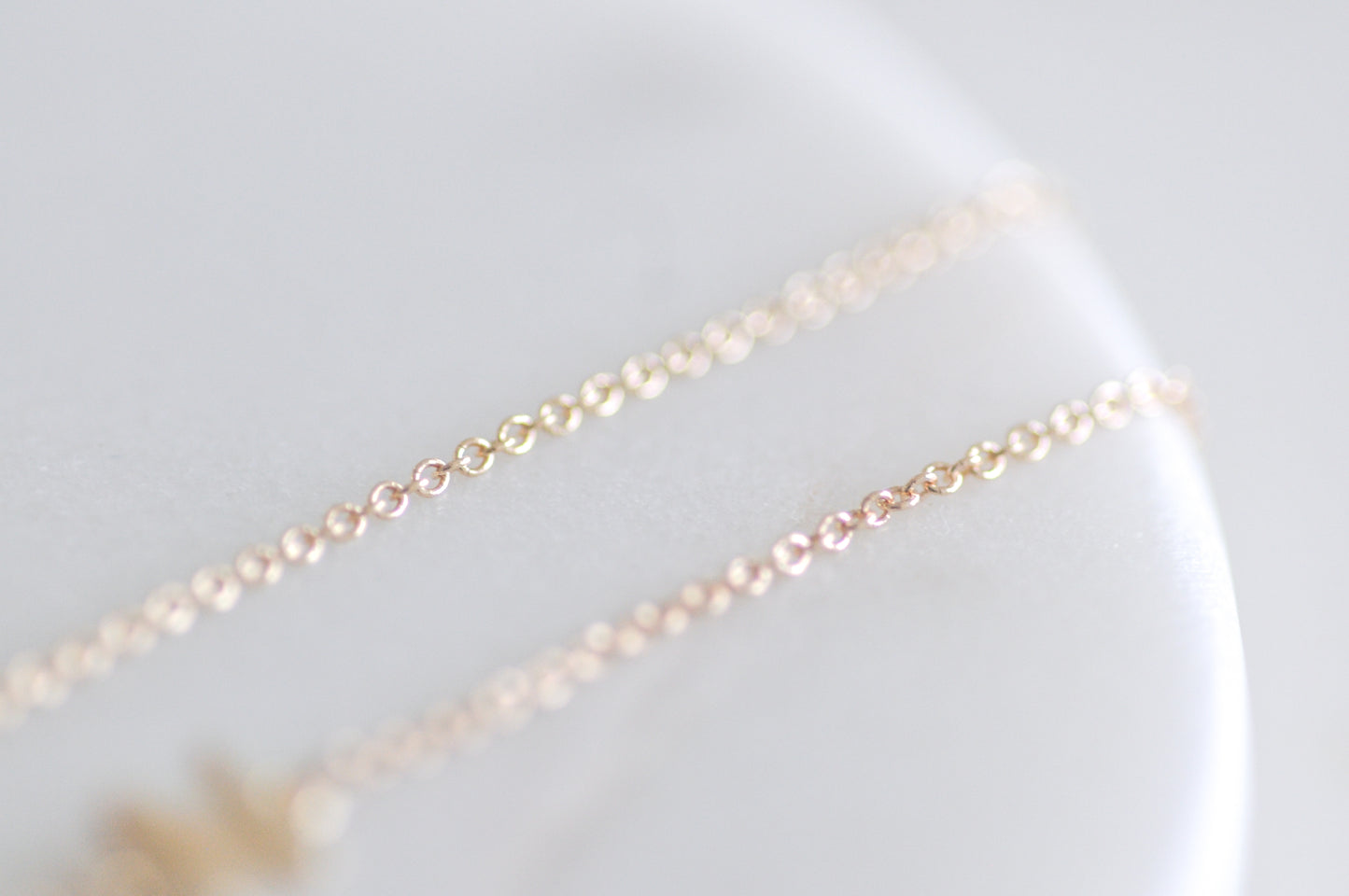 Gold Mini Initial Bracelet