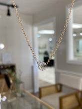 Load image into Gallery viewer, Mini Diamond Initial Necklace

