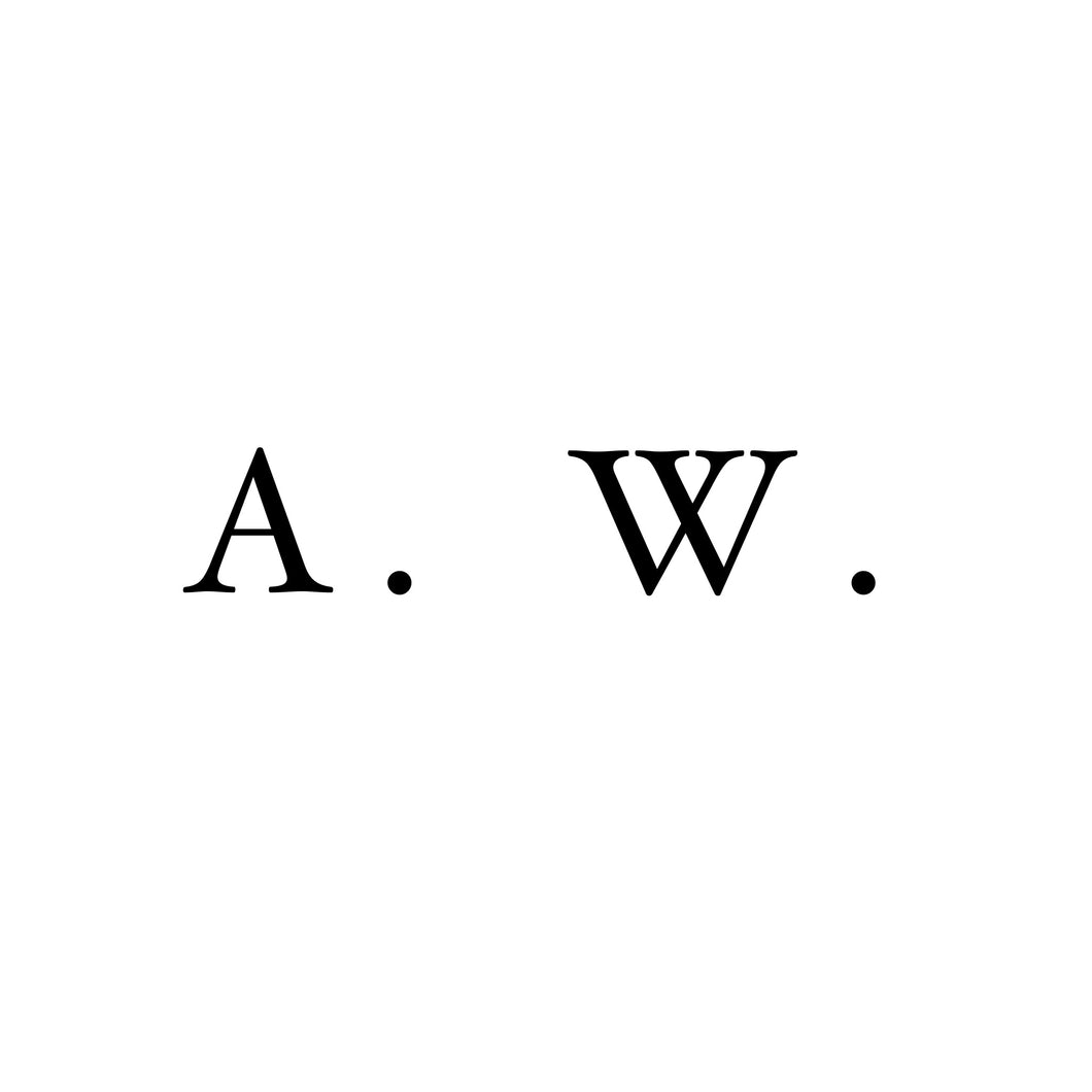 A. W.