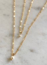 Load image into Gallery viewer, Pearl Dangle Necklace
