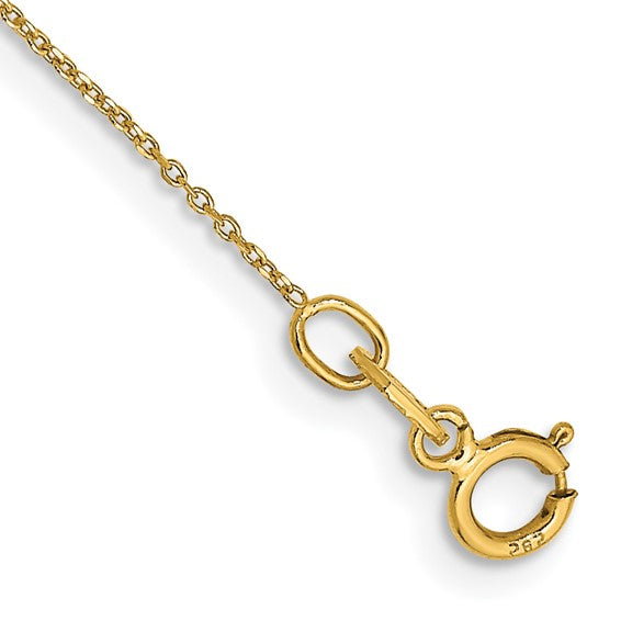 Mini 14k Cable Chain
