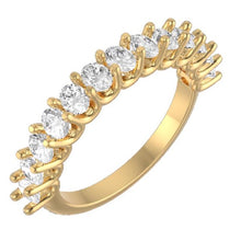 Load image into Gallery viewer, .65 Carat Oval Diamond Band
