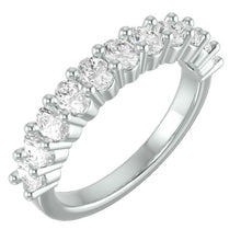 Load image into Gallery viewer, .65 Carat Oval Diamond Band
