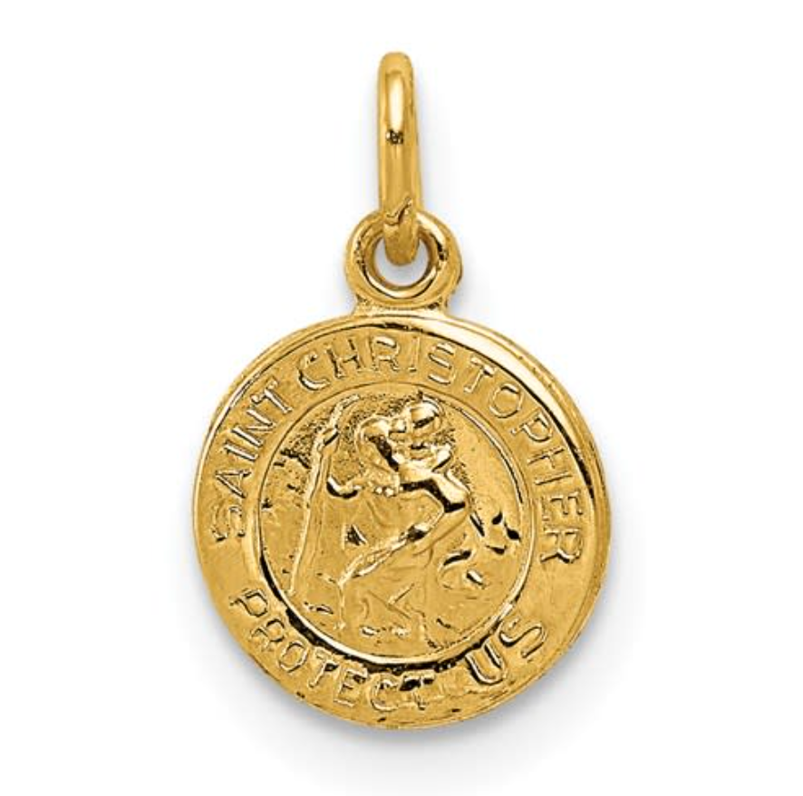 Mini Saint Chris Pendant (Zapped add on)