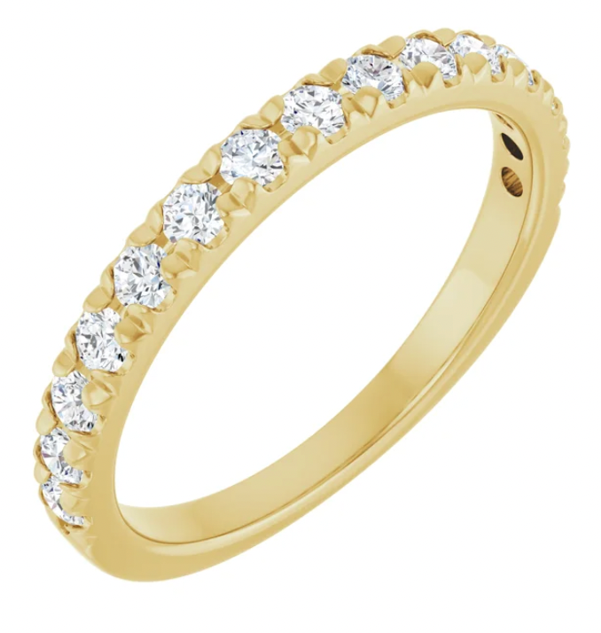 French Set Wedding Band