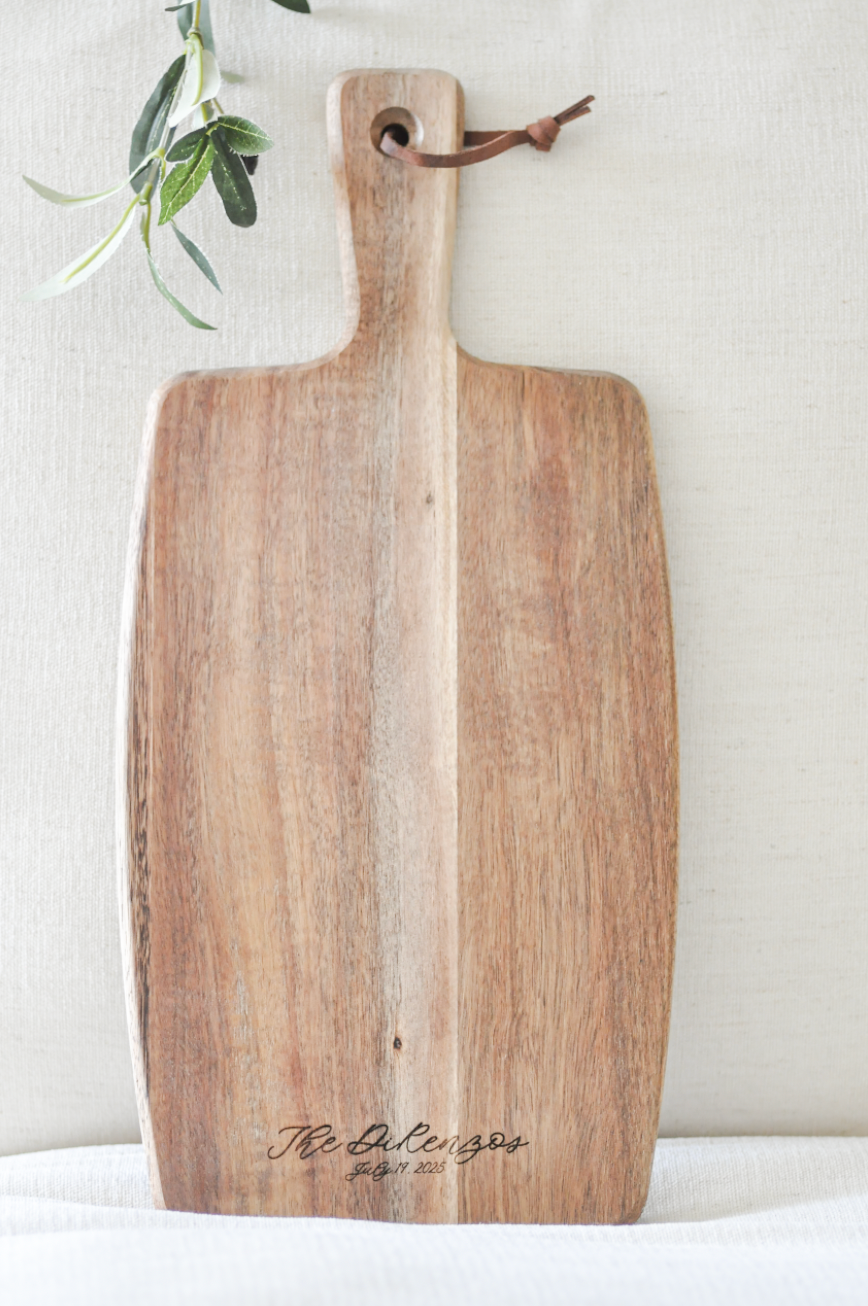 Engraving Fee - Wood Cutting Boards