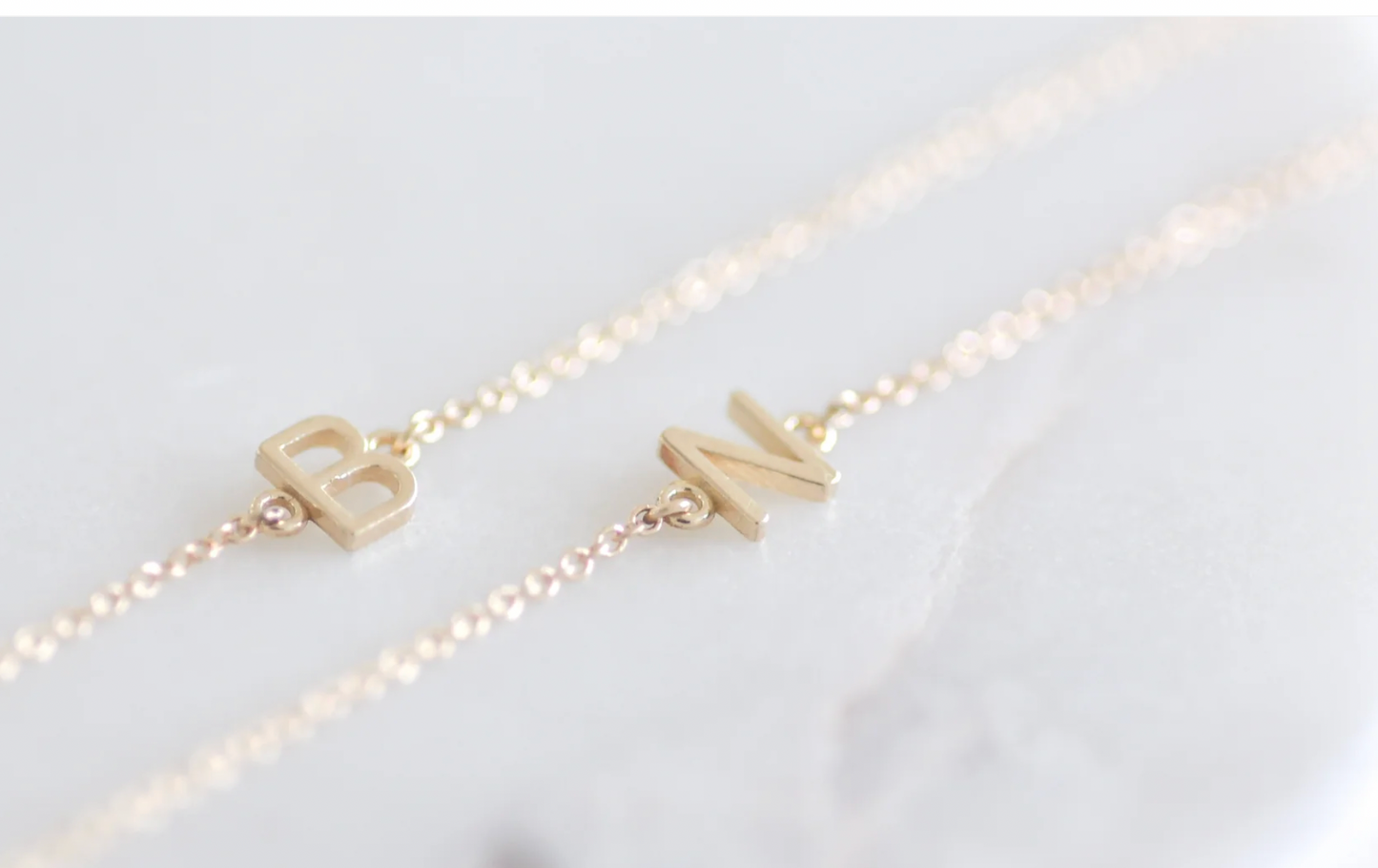 Mini Initial Bracelet