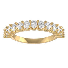 Load image into Gallery viewer, .65 Carat Oval Diamond Band
