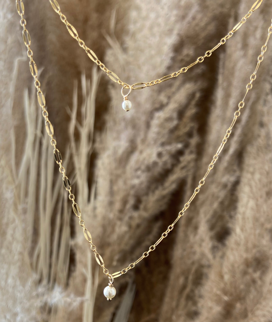 Pearl Dangle Necklace