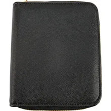 Load image into Gallery viewer, Black Leatherette Travel Jewelry Case
