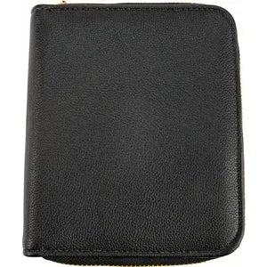 Black Leatherette Travel Jewelry Case