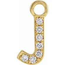 Load image into Gallery viewer, Initial Diamond Zapped Add On
