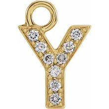 Load image into Gallery viewer, Initial Diamond Zapped Add On
