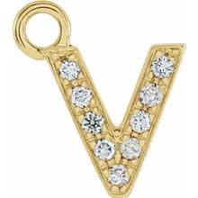 Load image into Gallery viewer, Initial Diamond Zapped Add On
