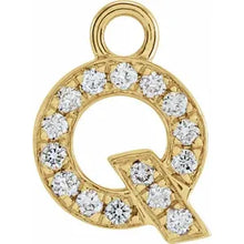 Load image into Gallery viewer, Initial Diamond Zapped Add On
