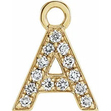 Load image into Gallery viewer, Initial Diamond Zapped Add On
