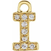 Load image into Gallery viewer, Initial Diamond Zapped Add On
