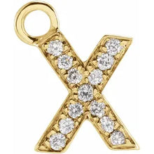Load image into Gallery viewer, Initial Diamond Zapped Add On
