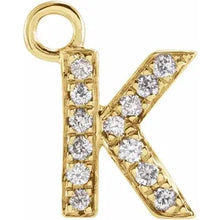 Load image into Gallery viewer, Initial Diamond Zapped Add On
